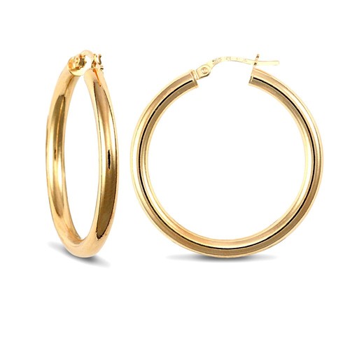 Creole earrings gold silver - creole,
