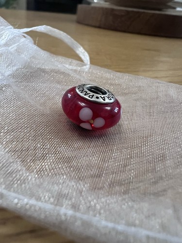 Pandora 925 ale red murano - pandora,