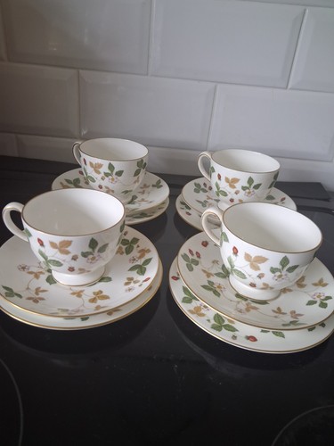 Wedgwood wild strawberry 4 x - wedgwood,