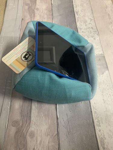 Aqua ipad tablet cushion - aqua,