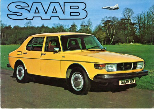 Saab range 1975 - uk, market