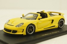 2007 PORSCHE GEMBALLA MIRAGE GT YELLOW SPARK S0720 1:43 YELLOW RESIN GERMANY