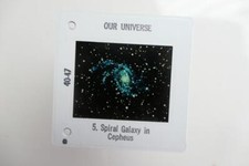 Spiral Galaxy in Cepheus   35mm cellulose slide