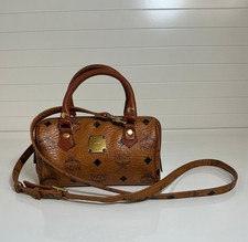 MCM Visetos leather mini