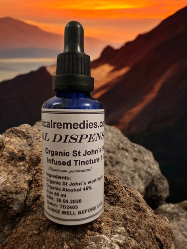 Organic johns wort tincture - johns,
