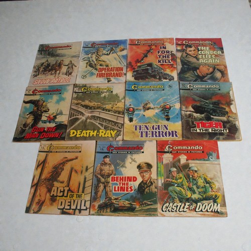 Vintage commando comics job - vintage,