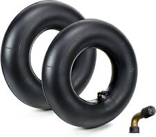 2X 4.10/3.50-4 Inner Tube Bent Valve 410/350-4 Innertubes Wheelbarrow Wheel Tyre