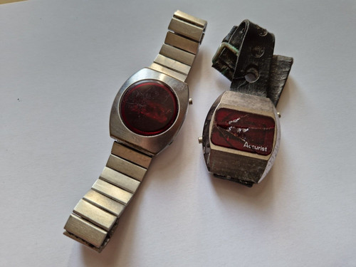 Vintage digital red - vintage,