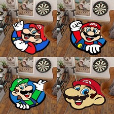 New Super Mario Luigi Cute Velboa Floor Rugs Carpets Doormat Non-slip Chair Mats