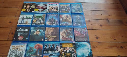 Blu ray dvds mixed joblot - 20,