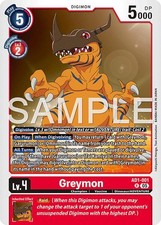 Digimon Greymon [AD1-001]
