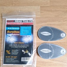 Eurolites European Headlamp Beam Head Light Deflectors Convertors