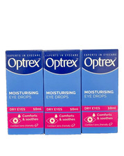3x Optrex Moisturising Eye