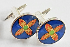 Cufflinks STEEL PLATINUM