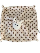 B&M Elli Raff Giraffe Rattle Blankie Comforter Blanket Doudou soft toy spots