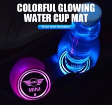 2PCS 7COLORFUL LED CAR CUP