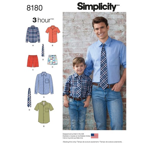 Simplicity 8180 men boys - simplicity, &