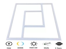 10 X LED PANEL LIGHT 600X600MM