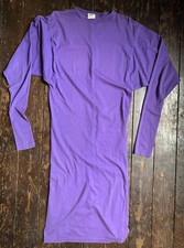 Vtg 80s Purple Cotton RARE