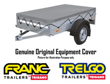 Genuine Franc Trelgo NFB250/254 Flat Grey Trailer Cover 2560x1340mm - 6ft4x4ft2