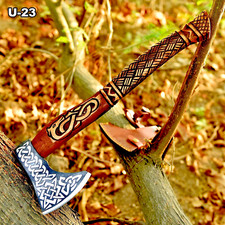 Handmade Engraved Axe - Custom