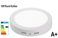 12W LED White Body Surface