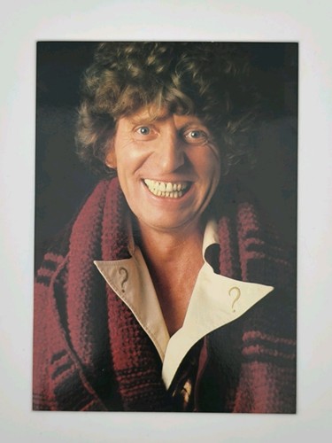 Doctor who tom baker signed - baker,