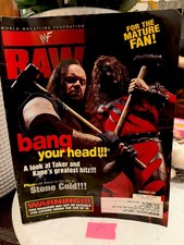 VTG WWF WWE RAW MAGAZINE