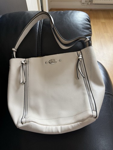 White shoulder bag - bag, from