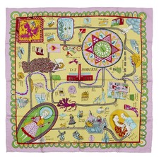 Grayson Perry silk scarf. 100%