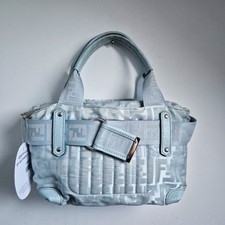 Fendi Blue Monogram Zucca FF