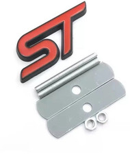 Ford ST Badge Red BLACK Boot