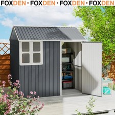 7 x 6 ft Metal Garden Shed