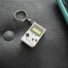 Vintage 1990s Nintendo Gameboy Time Boy Keyring Watch Magazine Cover Gift