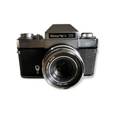 Icarex 35 Film Camera Zeiss Ikon Carl Zeiss Tessar 50mm f2.8 Lens