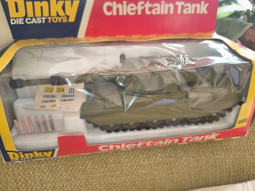 Dinky toys 683 chieftain tank - 683,
