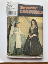Simplicity 7756 Costume sewing