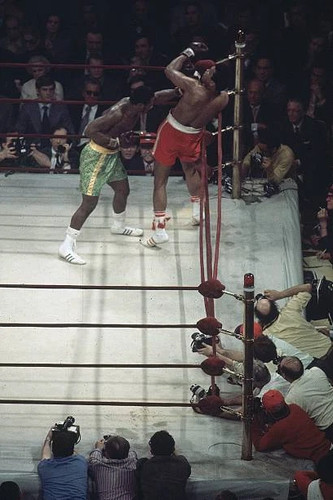 Joe frazier action 4x6 - frazier,