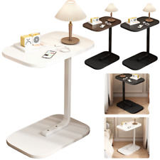 C-Shaped Compact Sofa Side End Table Coffee Laptop Table Living Room Bedroom New