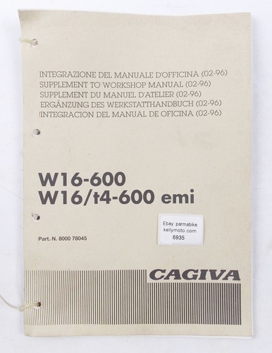Cagiva w16 600 - cagiva, w16-600