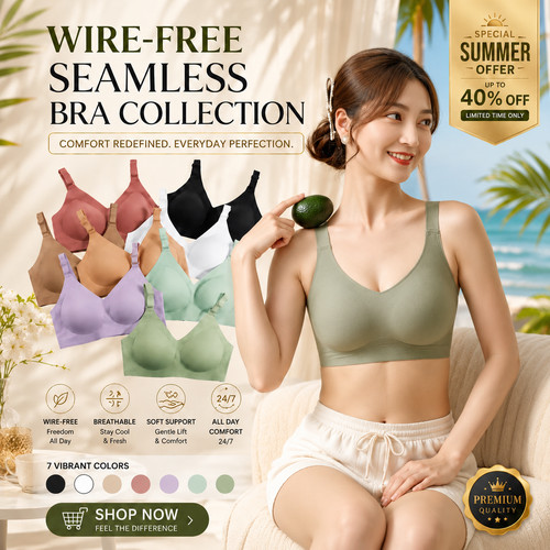 Womens seamless push bra - womens,