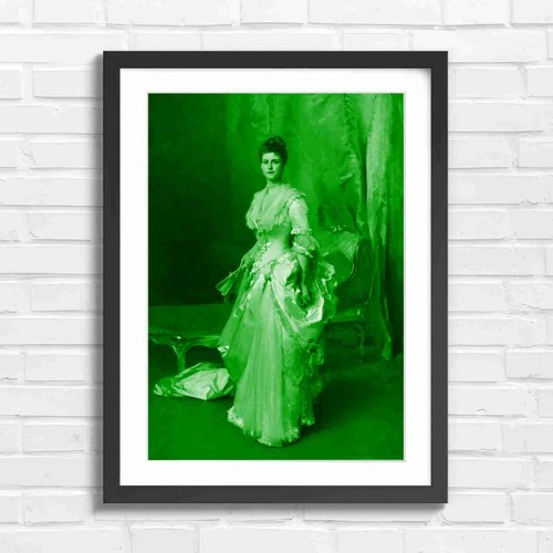 Vintage woman white - woman, gown