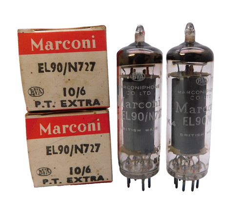 Matched pair marconi - pair, mullard
