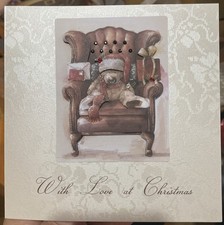 Handmade Bear in Chair Layered