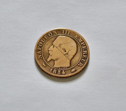 France centimes coin - 5,