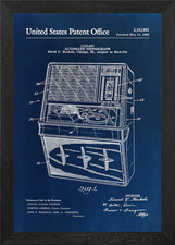 Jukebox Patent Blueprint