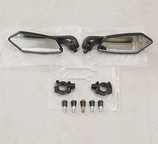 Pair 10MM Motorcycle Motorbike Rearview Mirrors Rear View Side Mirrors Universal