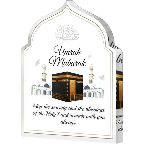 Umrah mubarak gift acrylic - mubarak,
