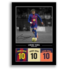 Lamine Yamal Barcelona Signed