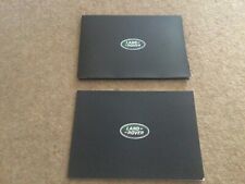 RANGE ROVER L460 OWNERS MANUAL HANDBOOK REFERENCE GUIDE (2022 - 2024) FAST POST